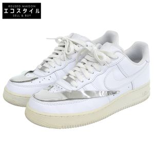 Nike Silver Big Logo Sneakers, Men's, White, Size 27.0cm, CW2288-111, Size 9 (US) [Used]
