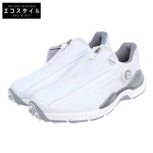 Adidas Codechaos 27 Boa Golf Shoes for Men, White x Silver, Size 27.0cm, KI1387, Size 9 (US) [Used]