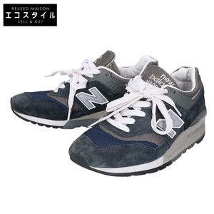 New Balance U997NY Made in USA 997 Core Low-Cut Sneakers, Size 25 [Used]