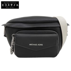 Michael Kors MAISIE 斜背包，全新未使用，女士，皮革，黑色 [二手]