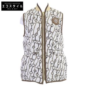 エルメス 【美品/国内正規/23AW】3H0163D2 総柄 キルティング ダウン 34【中古】