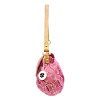 Louis Vuitton 2006 M95216 Monogram Denim Fuchsia Pink Mini Pretty Shoulder Bag [Used]