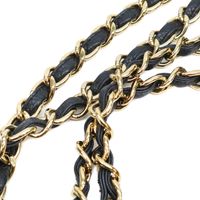 Chanel No. 13 A28600 Black Caviar Gold Hardware Single Deca Matelassé 30 Shoulder Bag [Used]
