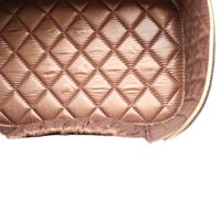 Chanel AP2573 Black Timeless Classic Caviar Gold Hardware Top Handle Vanity Handbag [Used]