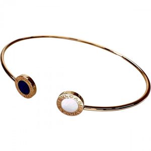 BVLGARI/ Bulgari Bulgari Bulgari Bangle Sugilite White Shell Bracelet K18PG Pink Gold 7.0g 19.5cm Size L Women's [Used]