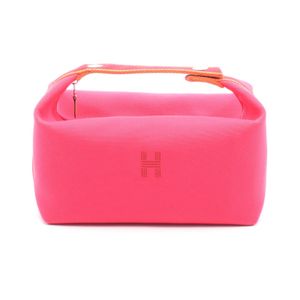 [중고] Hermes 에르메스 손가방 브리드 아 브락 GM 히비스커스 H104223M 04 히비스커스 캔버스 브리드 아 브락 GM 히비스커스 여성용