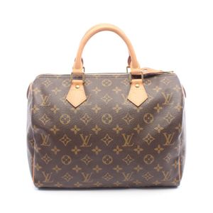 [중고] LOUIS VUITTON 스피디30 모노그램 M41526 PVC 코팅 캔버스 레더 손가방 여성용 Used A