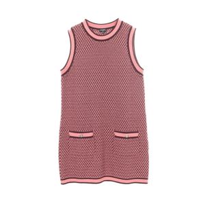 【二手】香奈兒 (Chanel) 連身裙，Coco Mark 紐扣，無袖，P75435K10790，其他連身裙，女士，二手