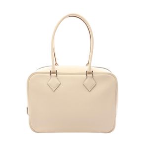 [중고] Hermes 에르메스 손가방 플룸 28 크레 기타 플룸 28 크레 여성용 미사용