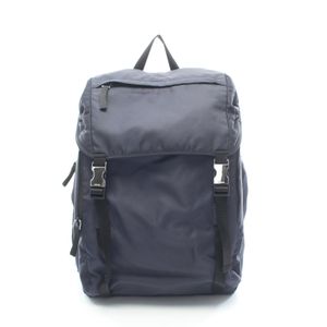 [중고] Prada PRADA 럭색 백팩 네이비/블랙 나일론 트라이앵글 로고 백팩 남성용 Used A