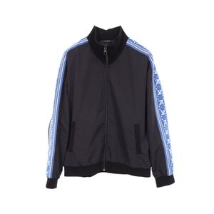 [Used] Louis LOUIS VUITTON Nylon Jacket LV Fair Isle Stripe Patchwork Cotton Nylon Jacket/Blouson Men's Used A