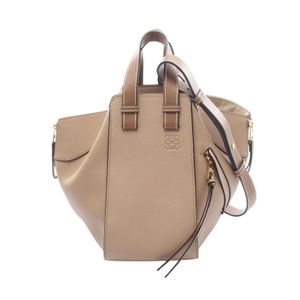 [중고] LOEWE 핸드백 HAMMOCK SMALL 2WAY 그레쥬 레더 여성용 Used A