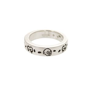 Excellent condition Gucci Gucci Ghost sterling silver ring, size 7, size 0362 [Pre-owned] GUCCI