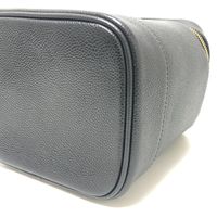 CHANEL 647**** CC Coco Mark Vertical Vanity Bag Handbag