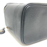 CHANEL 647**** CC Coco Mark Vertical Vanity Bag Handbag
