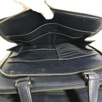 PRADA Triangle Plate Business Bag