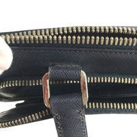 PRADA Triangle Plate Business Bag