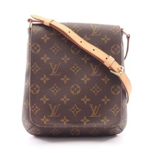 【二手】路易威登 (Louis Vuitton) LOUIS VUITTON單肩包 Musette Salsa 短肩帶 Monogram M51258 PVC 塗層帆布皮革 Musette Salsa 短肩帶