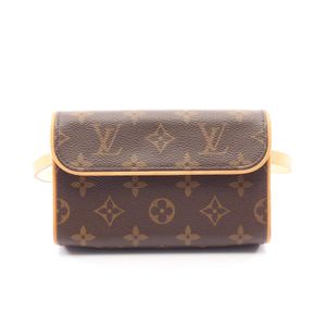 【二手】LOUIS VUITTON腰包、斜背包、Pochette Florentine、Monogram、M51855、PVC塗層帆布、皮革。