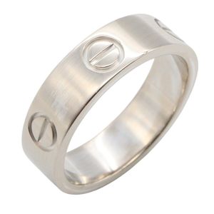 [Pre-owned] Cartier Love Ring B4084700 K18WG (White Gold) Unisex Used A