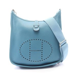 [중고] Hermes 에르메스 숄더백 에블린 3 트로와 PM 블루진 여성용 Used A