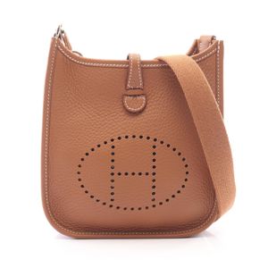 【중고】 Hermes 에르메스 숄더백 에블린 TPM 아마존 골드 골드 기타 에블린 아마존 TPM 골드 여성용 미사용