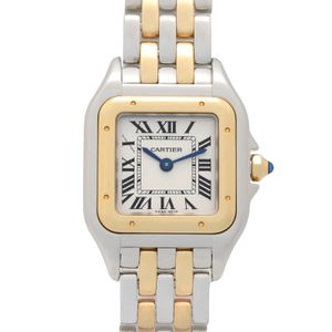 [Used] Cartier Panthère SM 2-Row W2PN0006 Silver K18 (Yellow Gold) Stainless Steel Watch, Women's, Used A