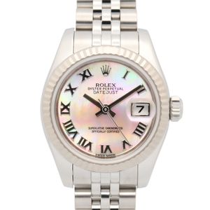 【二手】ROLEXDatejust 隨機序號 179174NR PK Shell/RO/Jubilee K18WG（白K金）不銹鋼 Datejust 隨機序號