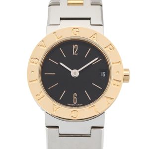 [Used] Bulgari BVLGARI Watch Bulgari Bulgari BB23SG Black K18 (Yellow Gold) Stainless Steel Bulgari Bulgari Women's Used A
