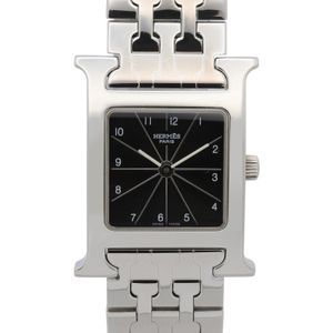 [Used] Hermes HERMES Watch H-Watch HH1.210 Black Stainless Steel H-Watch Women's Used A