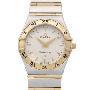 [Used] Omega OMEGA Constellation Mini 1272.30 Silver K18 (Yellow Gold) Stainless Steel Constellation Mini Ladies Watch Used A