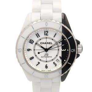 [Used] Chanel J12 Paradox Caliber 12.1 H6515 White/Black Ceramic Watch for Men. Used A