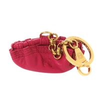 Excellent condition Loewe Nappa Aire leather pink gold hardware keychain bag charm 1551 [Pre-owned] LOEWE