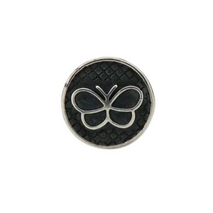 Excellent condition Bottega Veneta butterfly tie tack pin brooch, metal, silver, 1461 [Used] BOTTEGAVENETA