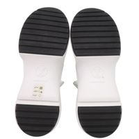 Like New Louis Vuitton LV Archlight Line Size 35 Cotton Glitter Silver Sock Sneakers LV 1181 [Used] LOUIS VUITTON
