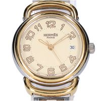 Hermes PU2.240 Pullman Date Quartz [Used]