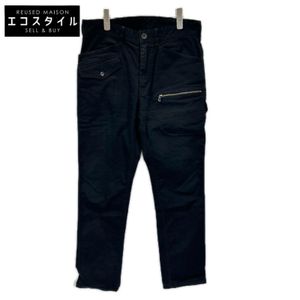 Avirex 783-4910002 Black Stretch Dobby 8-Pocket Cargo Pants M [Used]