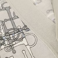 Hermes [Domestic Authorized Dealer] Horsebit Pattern Cotton Cardigan Size S [Used]
