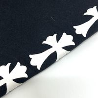 CHROME HEARTS Triple Cross Print Pants