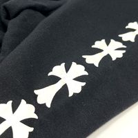 CHROME HEARTS Triple Cross Print Pants