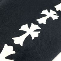 CHROME HEARTS Triple Cross Print Pants