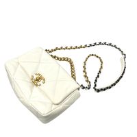 CHANEL Matelassé Chanel 19 Shoulder Bag