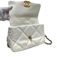 CHANEL Matelassé Chanel 19 Shoulder Bag