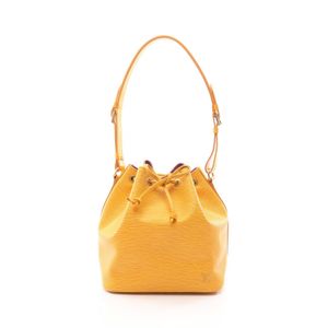 [二手]LOUIS VUITTON Noé Epi Tassili 黃色單肩包 M44109 Tassili 黃色皮革 Petit Noé 女士二手 A
