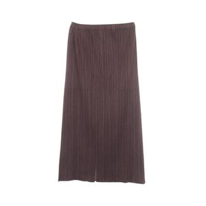 [중고] PLEATS PLEASE ISSEY MIYAKE 플리츠 스커트 코튼 스커트 여성용 Used A