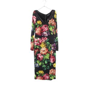 【二手】 DOLCE & GABBANA女士花卉真絲洋裝 - 二手