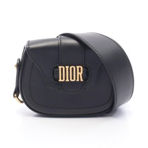 [Used] Dior Shoulder Bag D- FENCE Defense Mini Black Leather D- Fence Mini Women's Used A