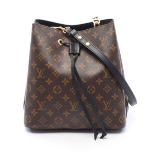 【二手】路易威登LOUIS VUITTON NeoNoe Monogram Noir M44020 黑色PVC塗層帆布皮革 NeoNoe 女士單背包