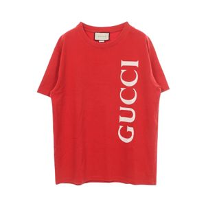 【二手】Gucci GUCCI 剪裁縫製 Logo 純棉 T 卹 男士二手 B