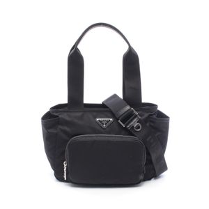 [중고] Prada PRADA 토트백 Re-Nylon 1BG582RV44F0002 나일론 레더 토트백 여성용 신품